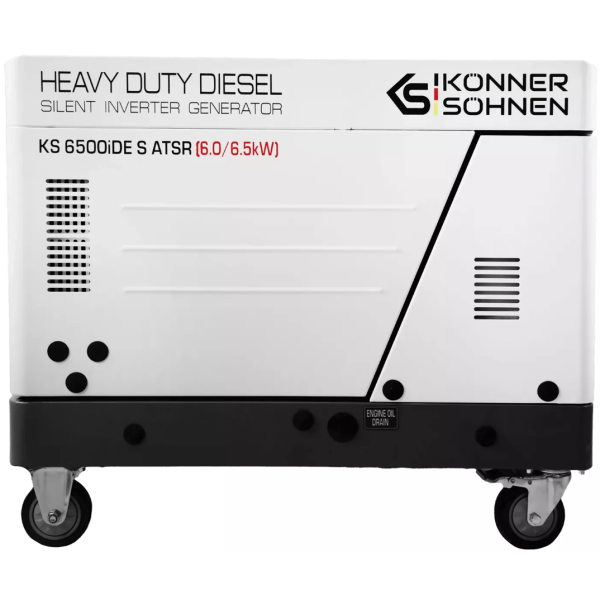 Дизельний інверторний генератор у шумозахисному кожусі KS 6500iDE S ATSR — KS Shop