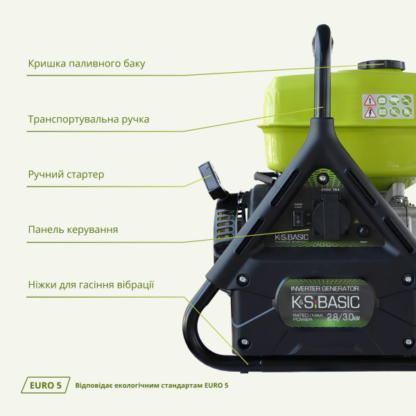 Генератор інверторний KSB 31i — KS Shop