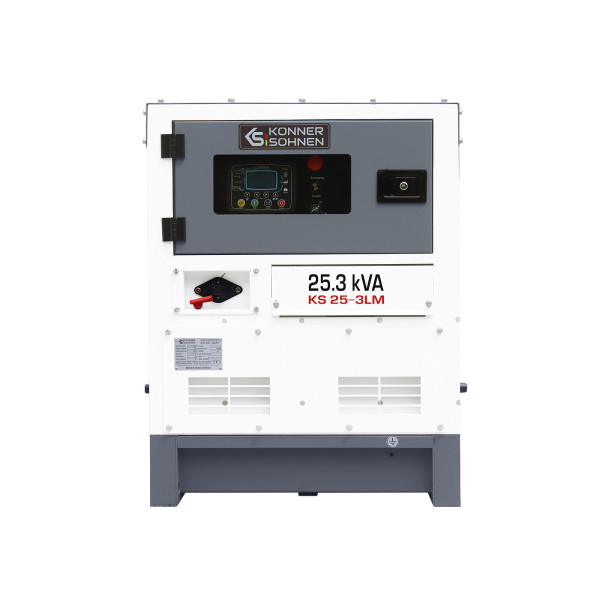 Дизельна трифазна електростанція KS 25-3LM — KS Shop