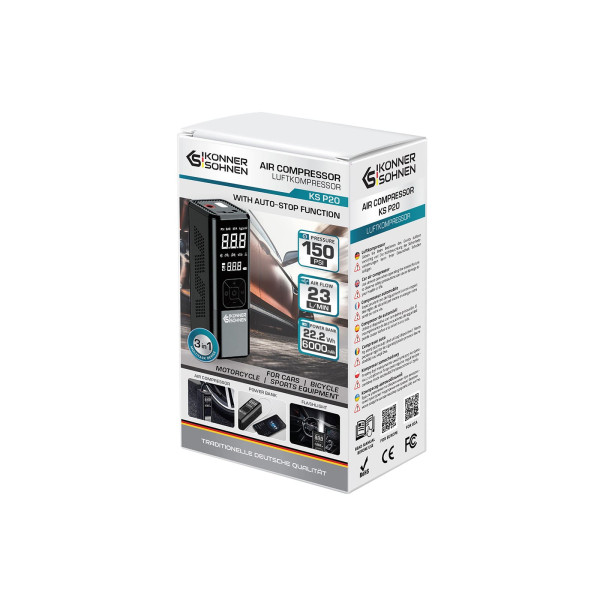 Акумуляторний компресор KS P20 — KS Shop