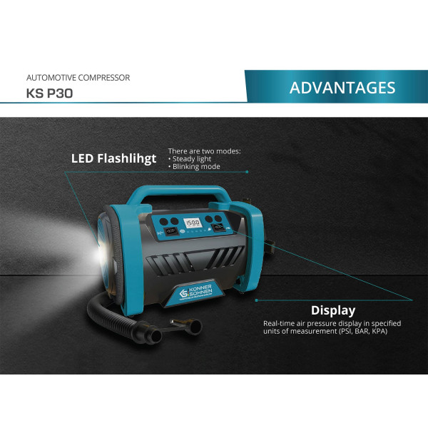 Повітряний компресор KS P30 — KS Shop