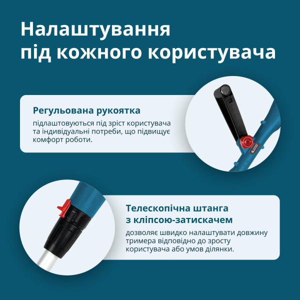Акумуляторний багатофункційний тример KS MFT-20V — KS Shop