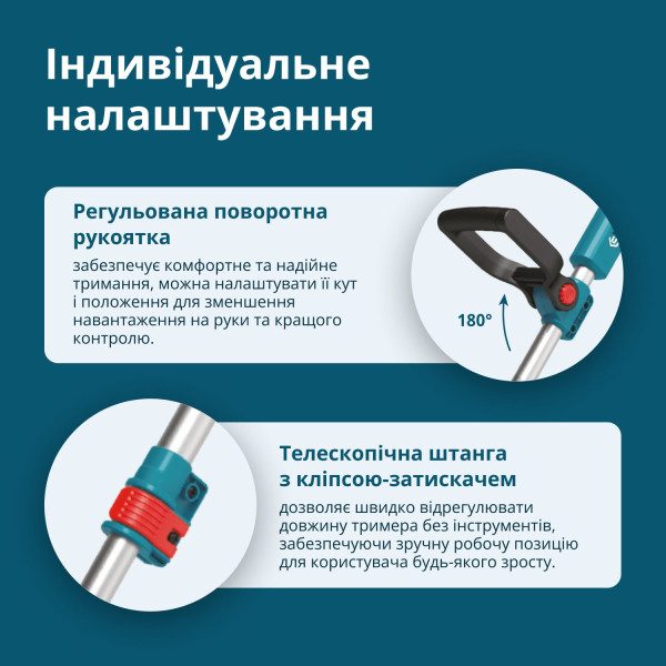 Акумуляторний тример KS CST-20V — KS Shop
