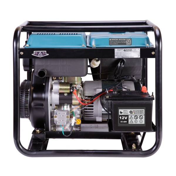 Дизельний генератор «Könner & Söhnen» KS 6100HDE (EURO V) — KS Shop