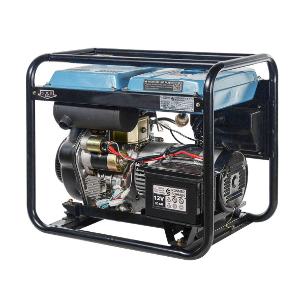 Дизельний генератор «Könner & Söhnen» KS 6102HDE (EURO II) — KS Shop