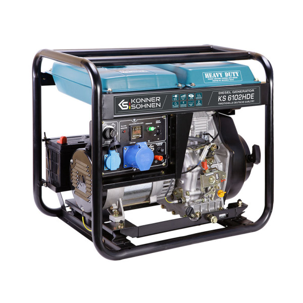 Дизельний генератор «Könner & Söhnen» KS 6102HDE (EURO II) — KS Shop