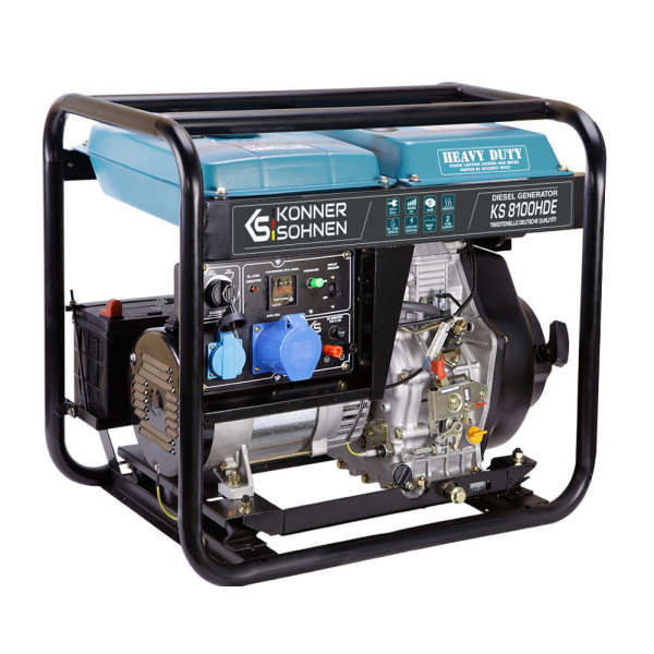 Дизельний генератор «Könner & Söhnen» KS 8100HDE (EURO V) — KS Shop