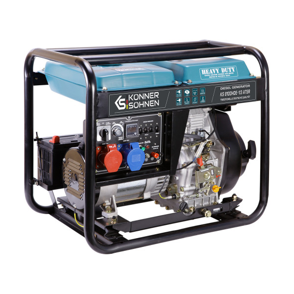 Дизельний генератор «Könner & Söhnen» KS 8100HDE-1/3 ATSR (EURO V) — KS Shop