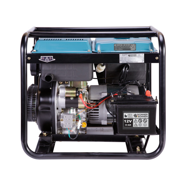 Дизельний генератор «Könner & Söhnen» KS 8100HDE-1/3 ATSR (EURO V) — KS Shop