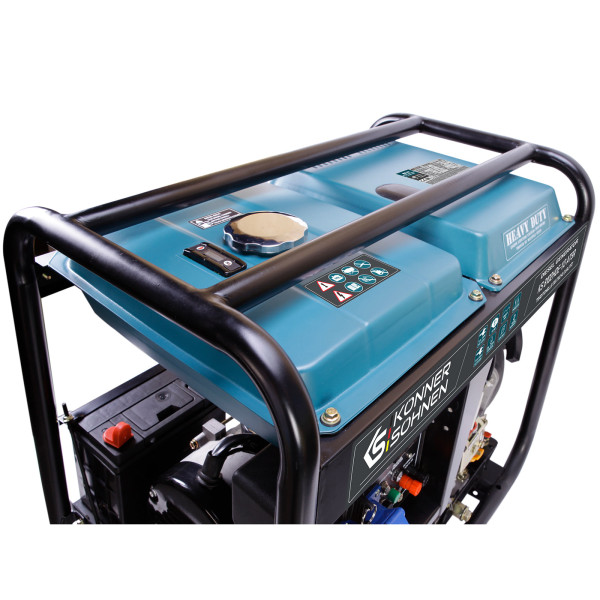 Дизельний генератор «Könner & Söhnen» KS 8100HDE-1/3 ATSR (EURO V) — KS Shop