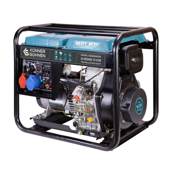 Дизельний генератор «Könner & Söhnen» KS 8100HDE-1/3 ATSR (EURO V) — KS Shop