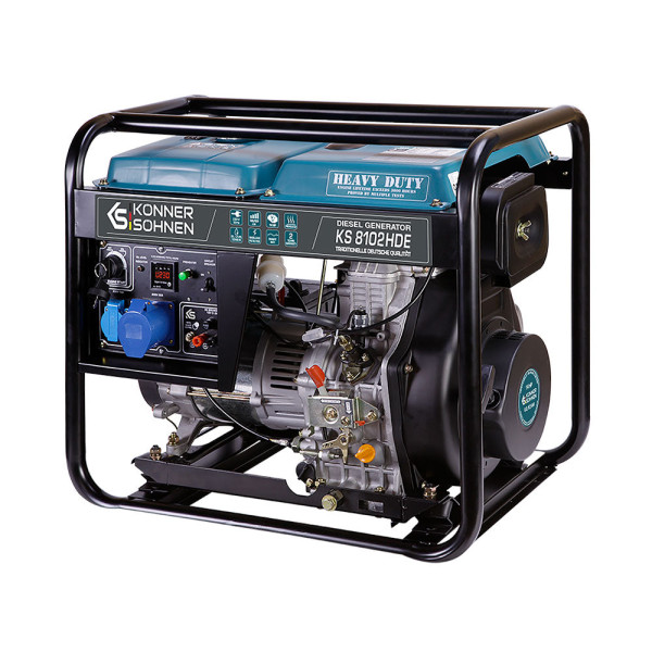 Дизельний генератор «Könner & Söhnen» KS 8102HDE (EURO II) — KS Shop