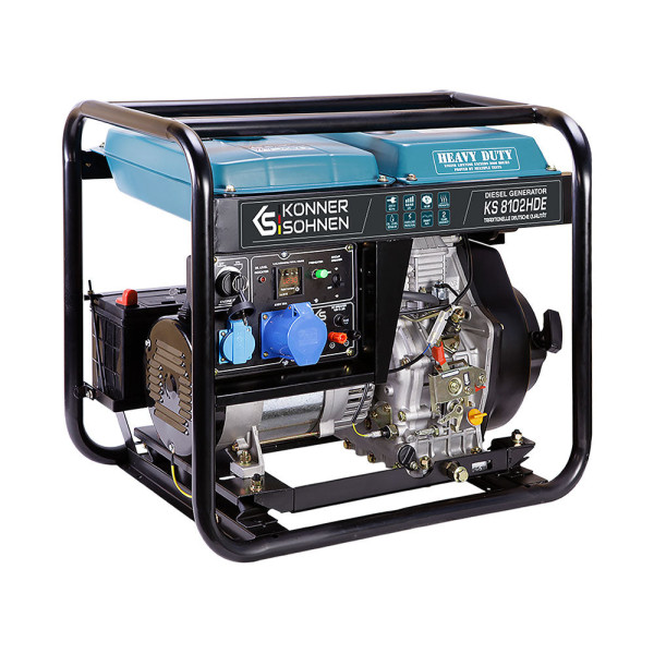 Дизельний генератор «Könner & Söhnen» KS 8102HDE (EURO II) — KS Shop
