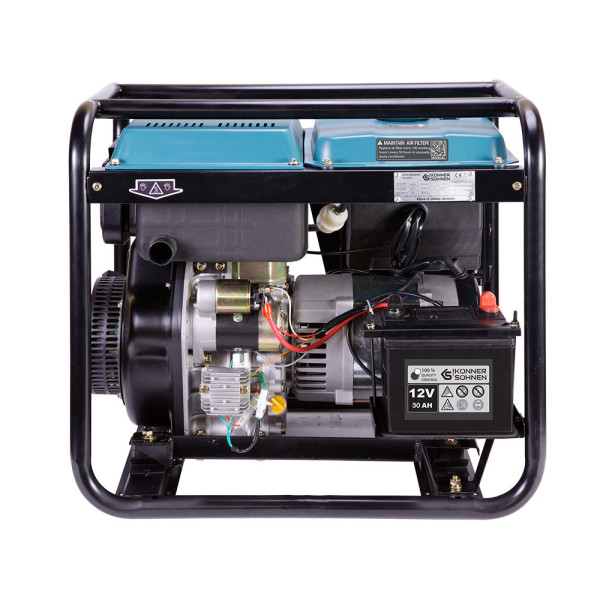 Дизельний генератор «Könner & Söhnen» KS 8102HDE-1/3 ATSR (EURO II) — KS Shop