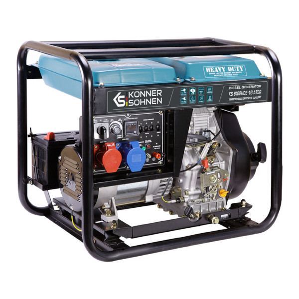 Дизельний генератор «Könner & Söhnen» KS 8102HDE-1/3 ATSR (EURO II) — KS Shop
