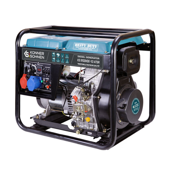 Дизельний генератор «Könner & Söhnen» KS 9100HDE-1/3 ATSR (EURO V) — KS Shop