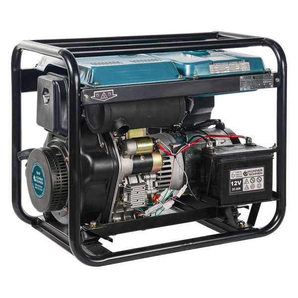 Дизельний генератор «Könner & Söhnen» KS 9100HDE-1/3 ATSR (EURO V) — KS Shop
