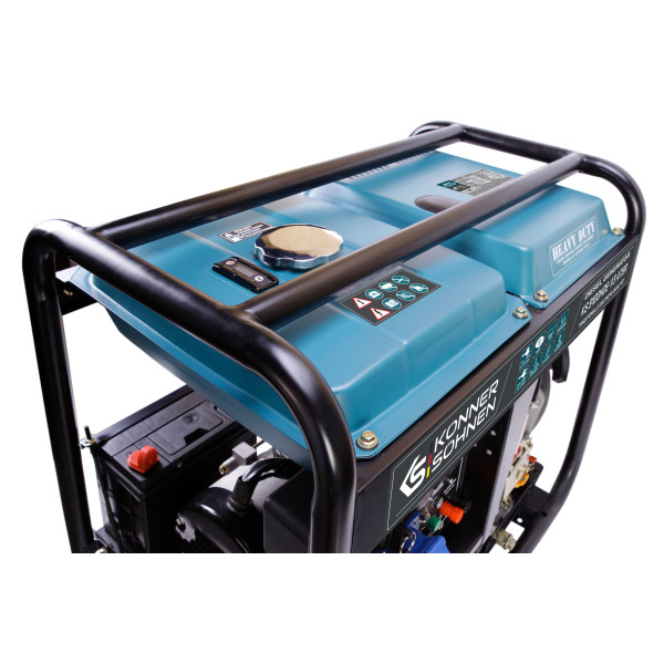 Дизельний генератор «Könner & Söhnen» KS 9100HDE-1/3 ATSR (EURO V) — KS Shop