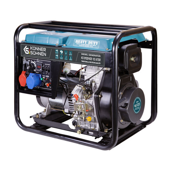 Дизельний генератор «Könner & Söhnen» KS 9102HDE-1/3 ATSR (EURO II) — KS Shop