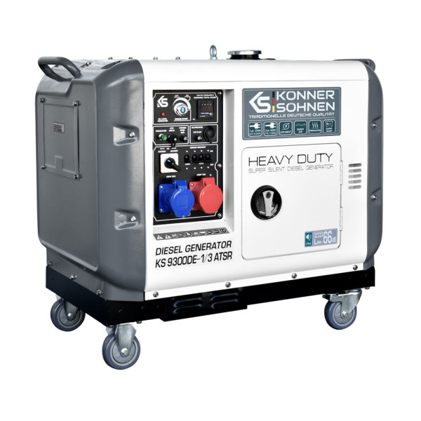 Дизельний генератор «Könner & Söhnen» KS 9300DE-1/3 ATSR (EURO V) — KS Shop