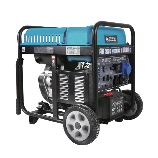Дизельний інверторний генератор «Könner & Söhnen» KS 6100iDЕ ATSR — KS Shop