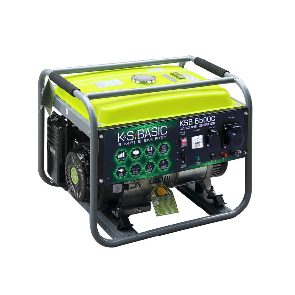 Бензиновий генератор «K&S BASIC» KSB 6500C — KS Shop