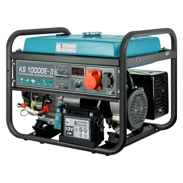 Бензиновий генератор «Könner & Söhnen» KS 10000E-3 — KS Shop