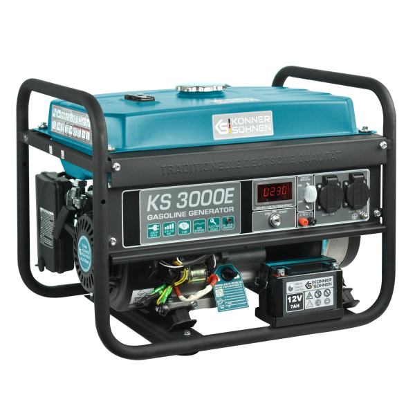 Бензиновий генератор «Könner & Söhnen» KS 3000E — KS Shop