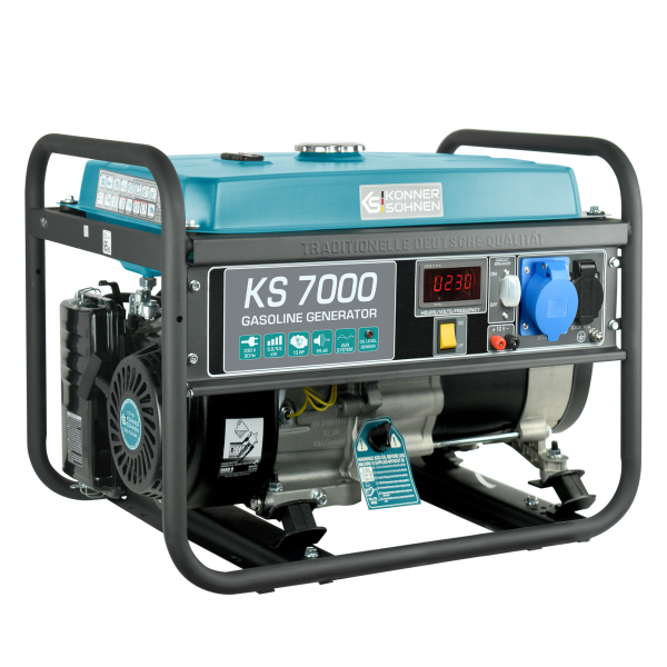 Бензиновий генератор «Könner & Söhnen» KS 7000 — KS Shop