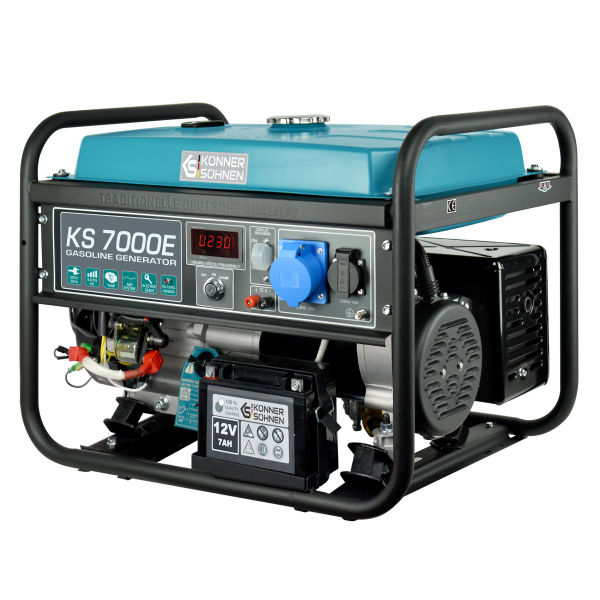 Бензиновий генератор «Könner & Söhnen» KS 7000E — KS Shop