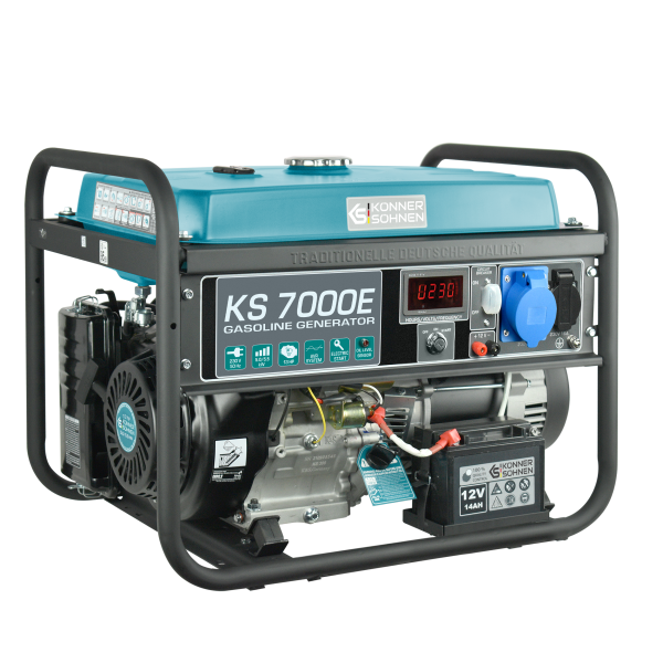 Бензиновий генератор «Könner & Söhnen» KS 7000E — KS Shop