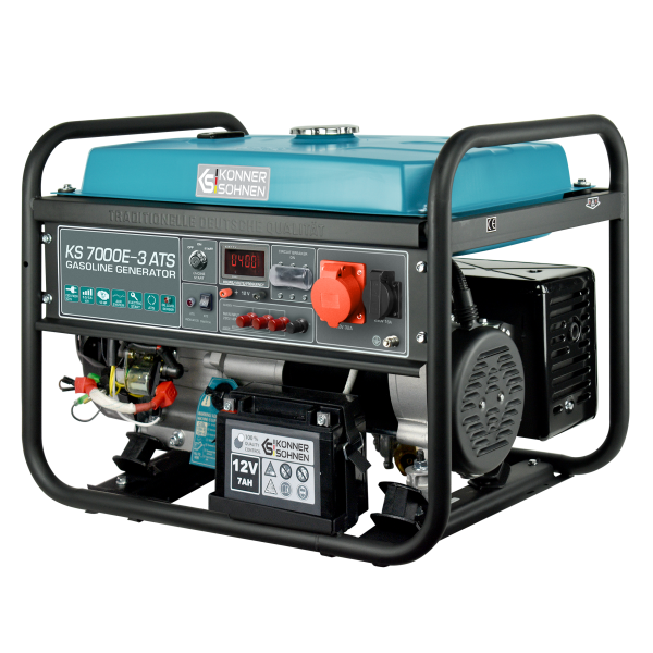 Бензиновий генератор «Könner & Söhnen» KS 7000E-3 ATS — KS Shop