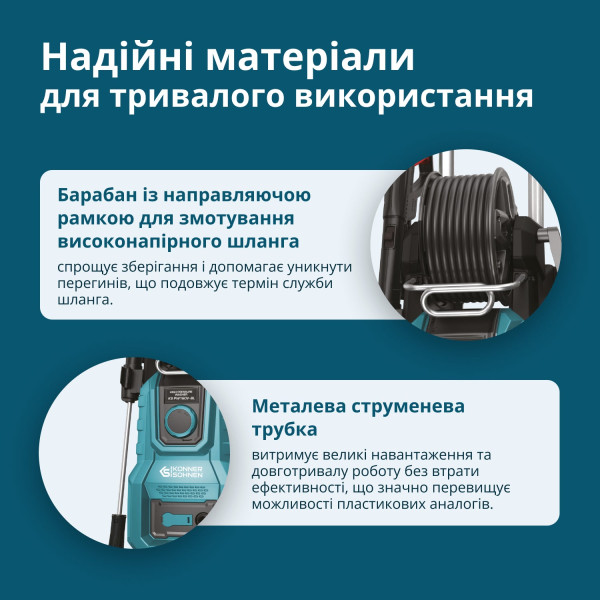 Мийка високого тиску KS PW160V-BL — KS Shop