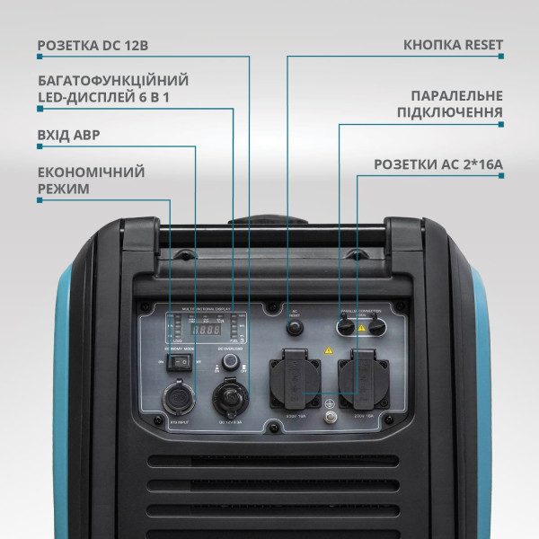 Інверторний генератор KS 4000iE S — KS Shop