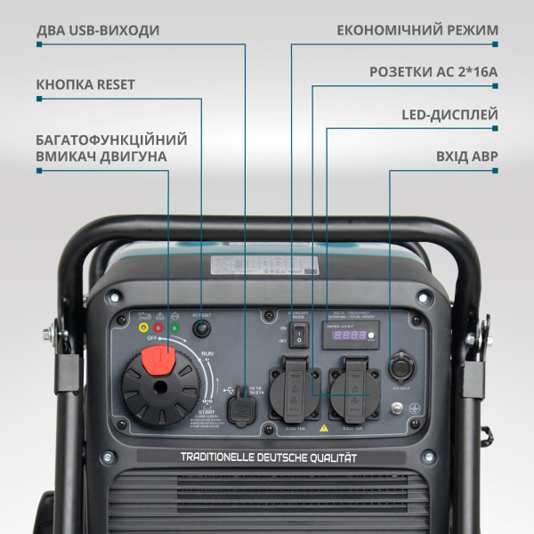 Інверторний генератор KS 4100iE — KS Shop
