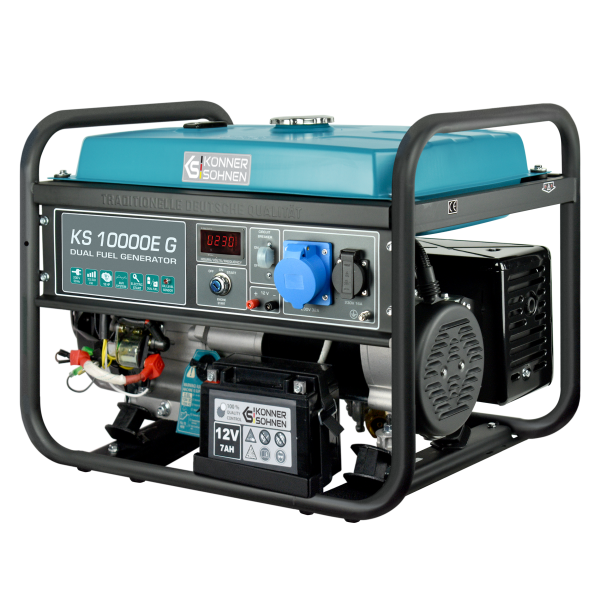 Генератор газобензиновий «Könner & Söhnen» KS 10000E G — KS Shop