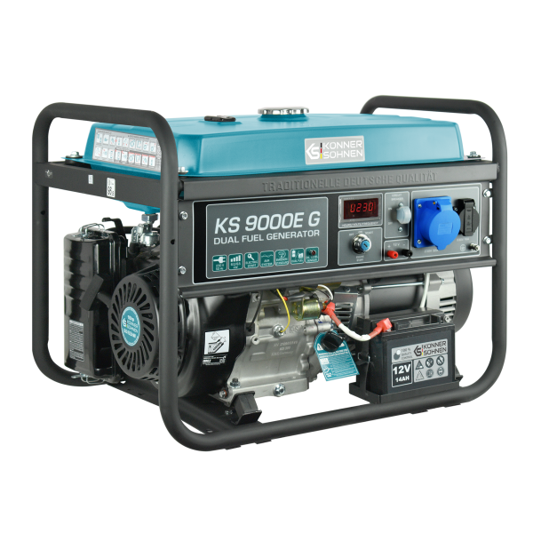 Генератор газобензиновий «Könner & Söhnen» KS 9000E G — KS Shop