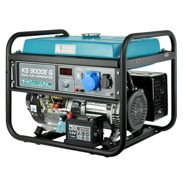 Генератор газобензиновий «Könner & Söhnen» KS 9000E G — KS Shop
