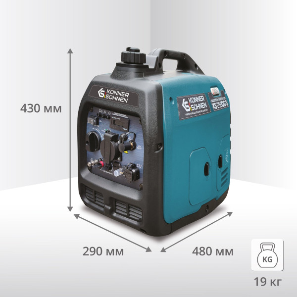 Інверторний газобензиновий генератор KS 2100iG S — KS Shop