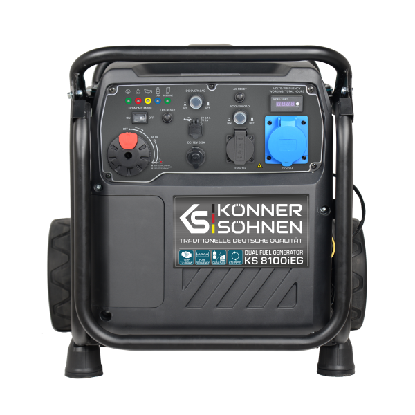Інверторний газобензиновий генератор KS 8100iEG — KS Shop