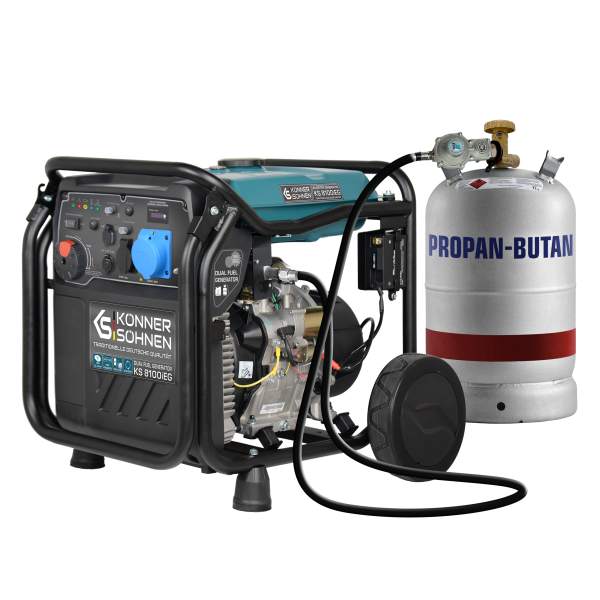 Інверторний газобензиновий генератор KS 8100iEG — KS Shop