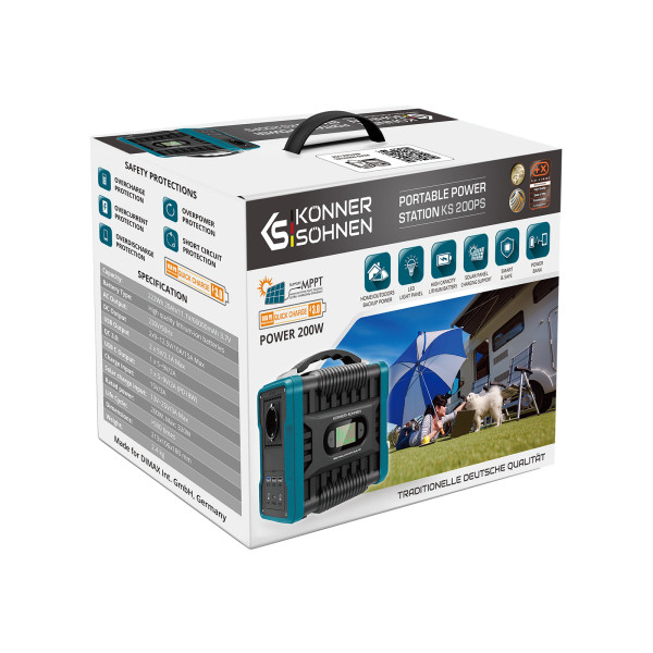 Портативна електростанція KS 200PS — KS Shop