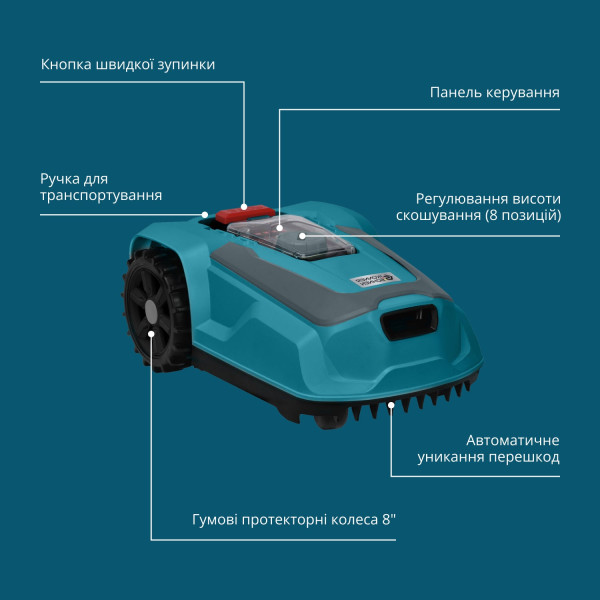 Газонокосарка-робот KS 22RLM — KS Shop
