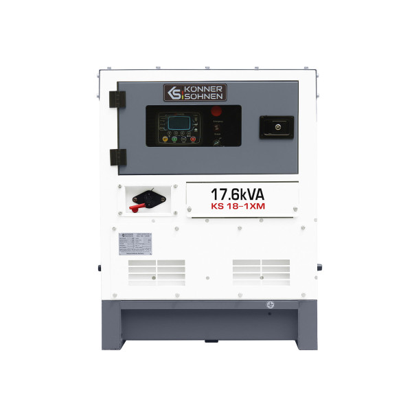Дизельна однофазна електростанція KS 18-1XM — KS Shop